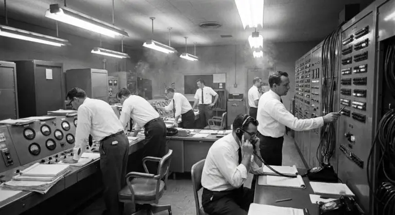Blackout control room moment