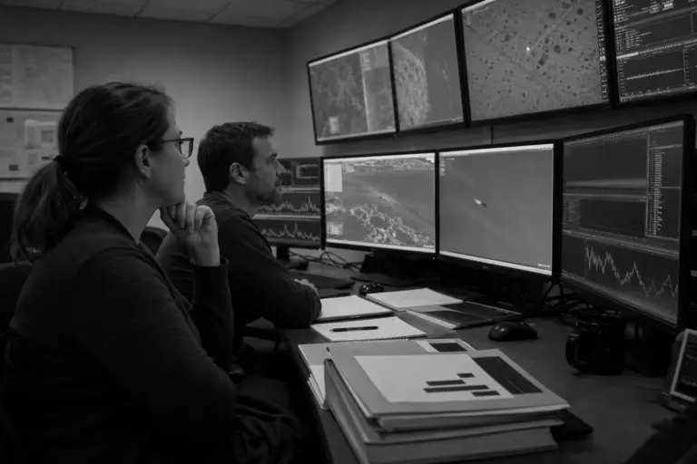 Analysts Review Anomaly Sensor Evidence