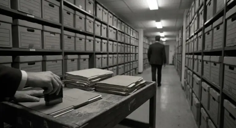 Conclusion and closure: archive corridor