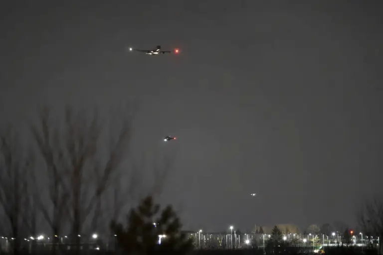 Ordinary Aircraft at Night