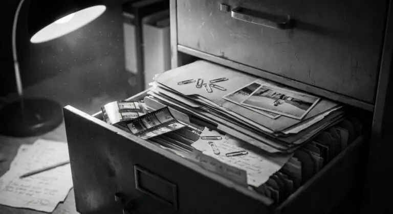 Archive drawer of UAP reports
