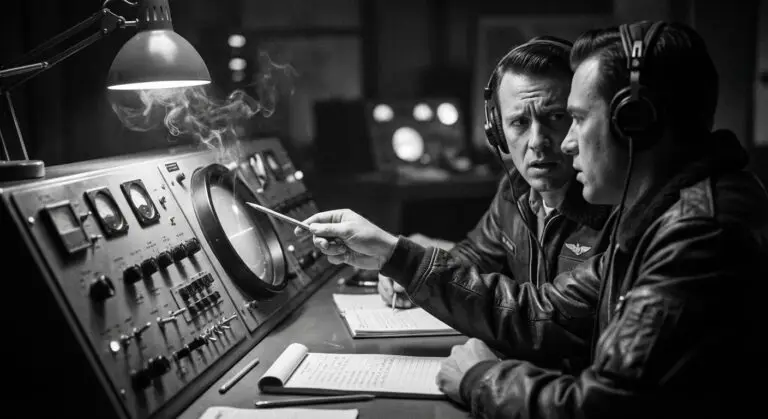 Tense radar room