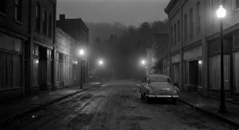 Small town night still echoes