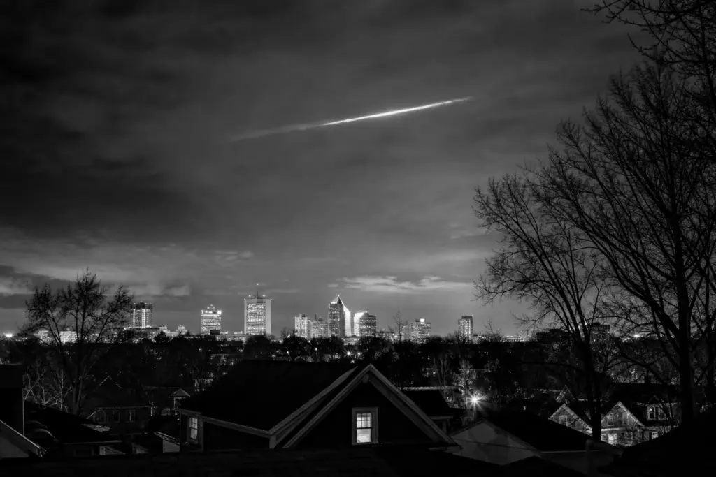 Unidentified Light Over Columbus