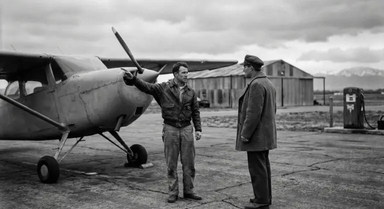 1947 airfield candid