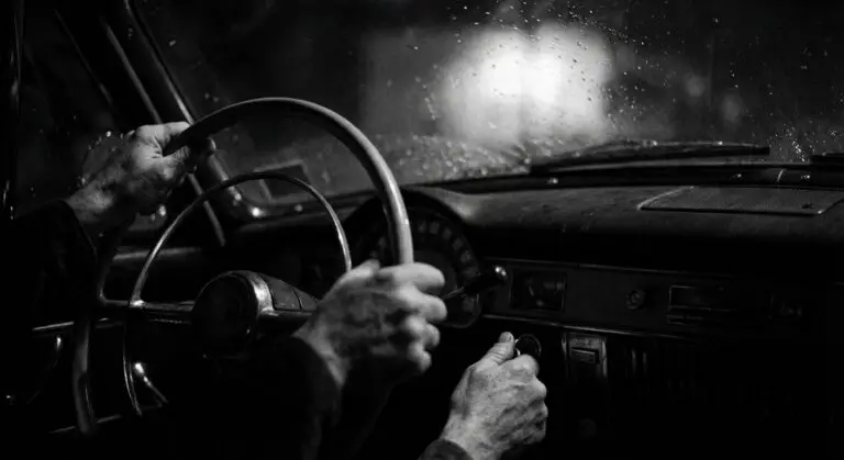 Stalled Car Close-Up