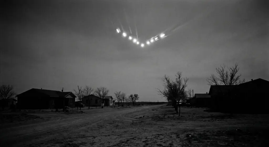 V-formation over Lubbock (1951)