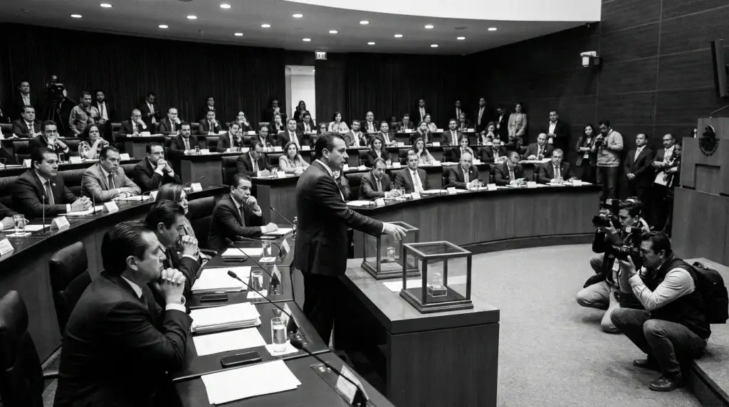 Illustration for Mexico's 2023 UAP Hearing: Presentation Was Not Validation