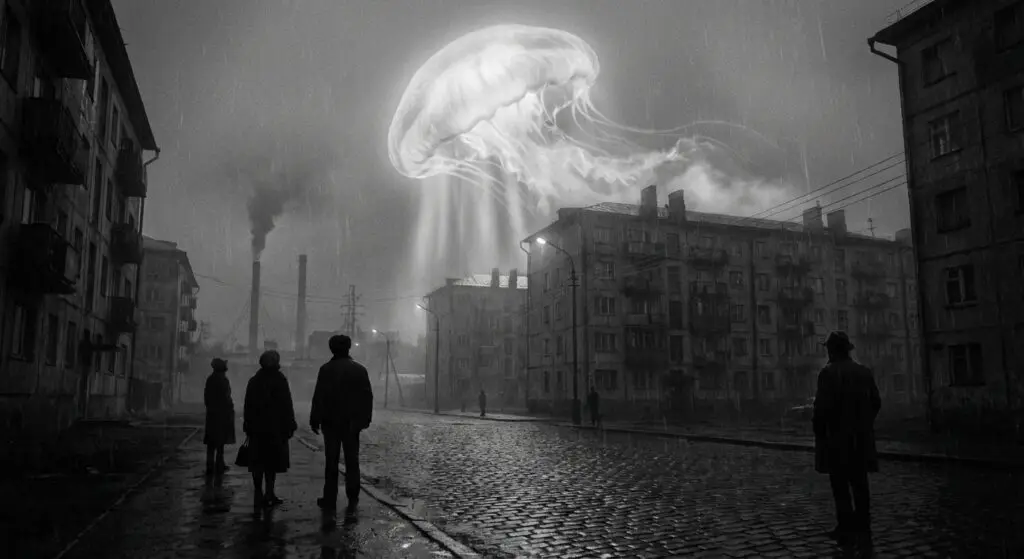 Jellyfish UFO Over Petrozavodsk