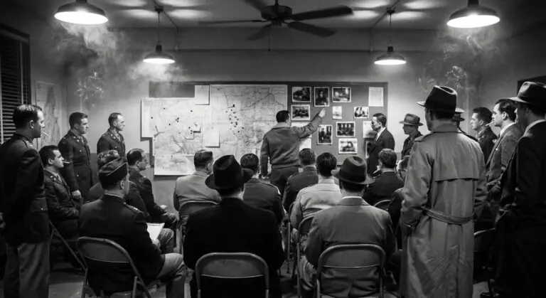 Cold War briefing room