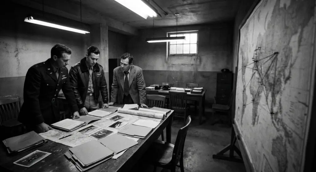 Pentagon briefing, 1947