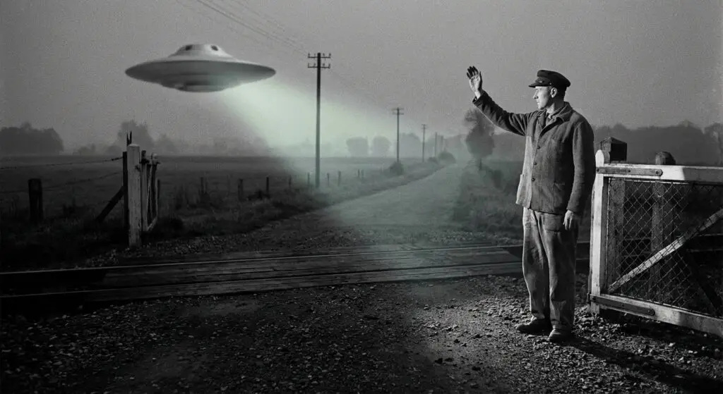 Railway beam encounter, 1954