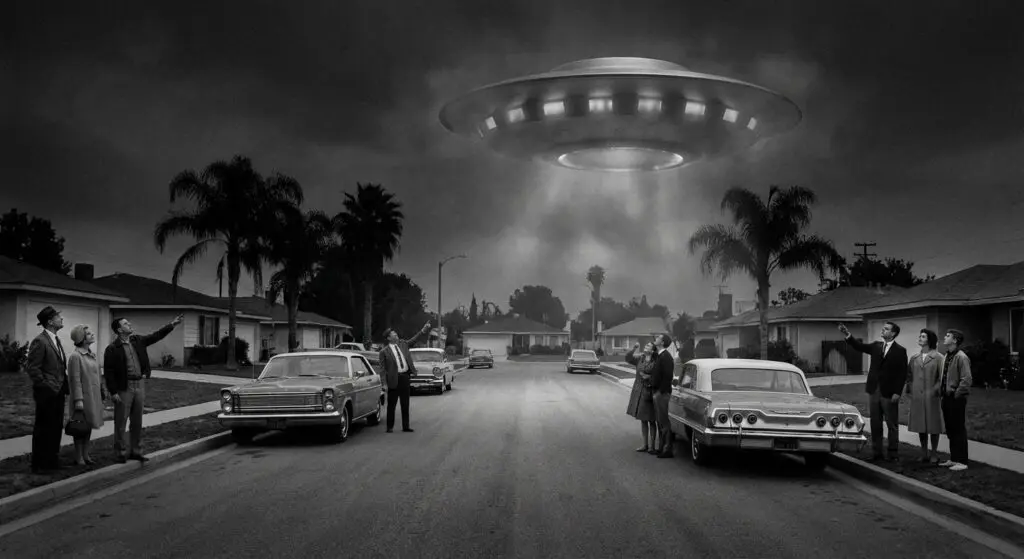 Redlands 1968 mass UFO sighting