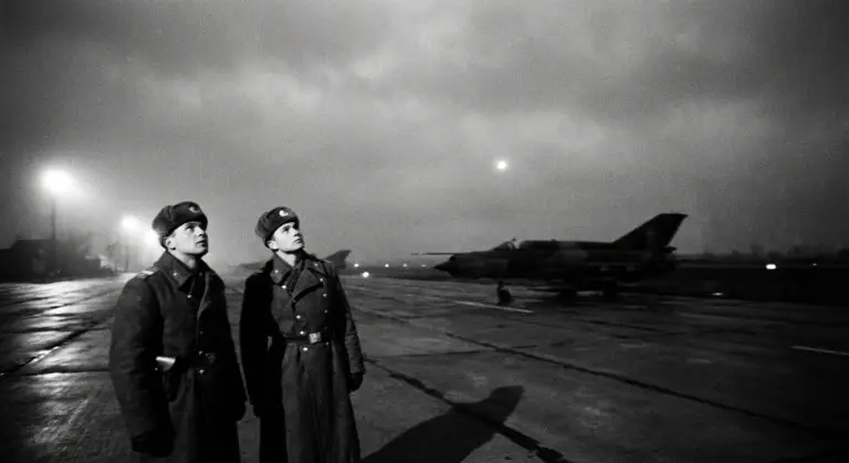 Military sighting over airfield