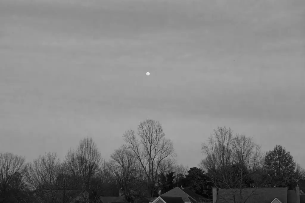 Apparent Stationary Sphere Over Greensboro