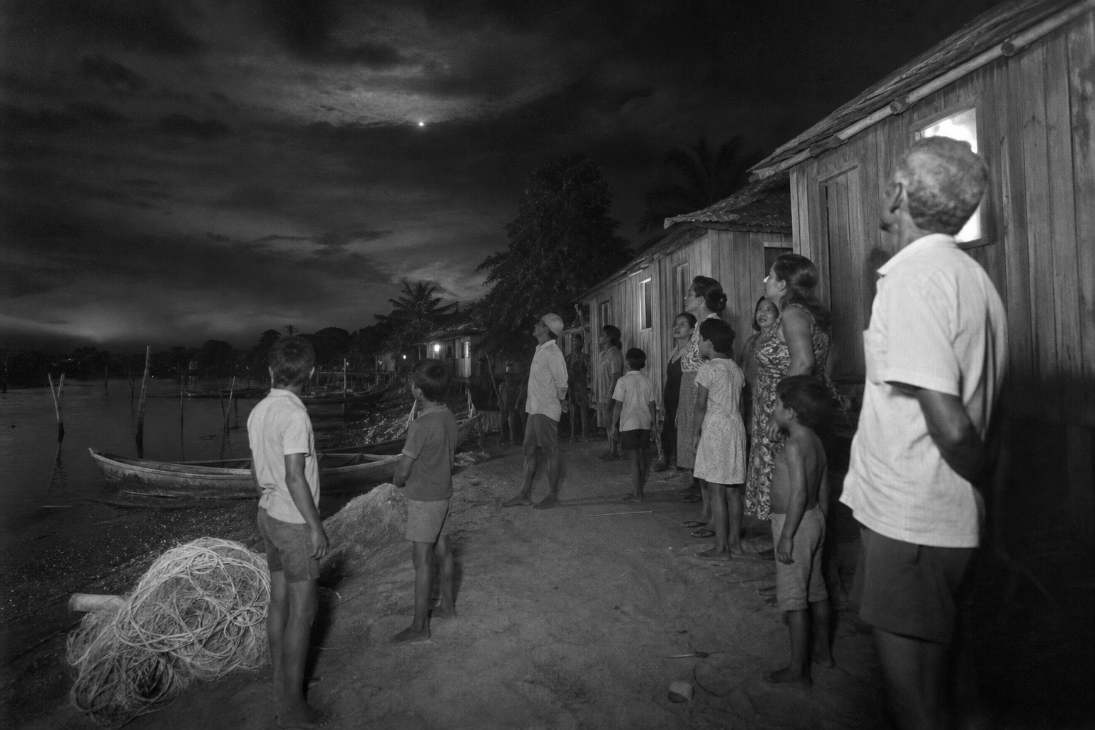 Colares Community at Night