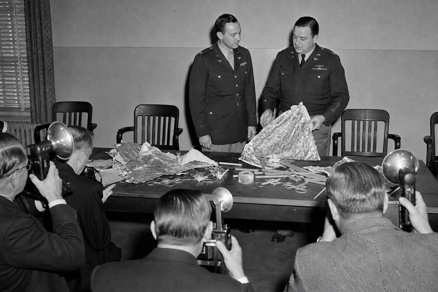 Roswell Debris Press Briefing, 1947
