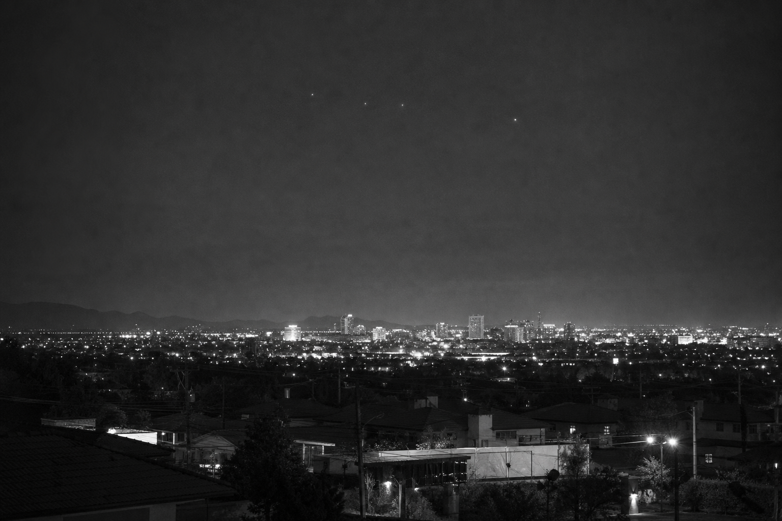 Changing Lights Over Phoenix
