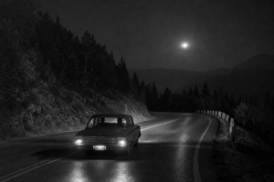 Night Drive Through New Hampshire