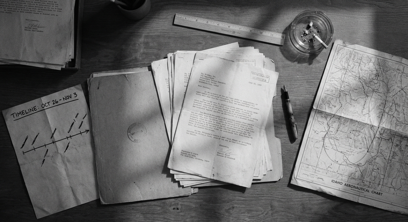 Case file and timeline desk