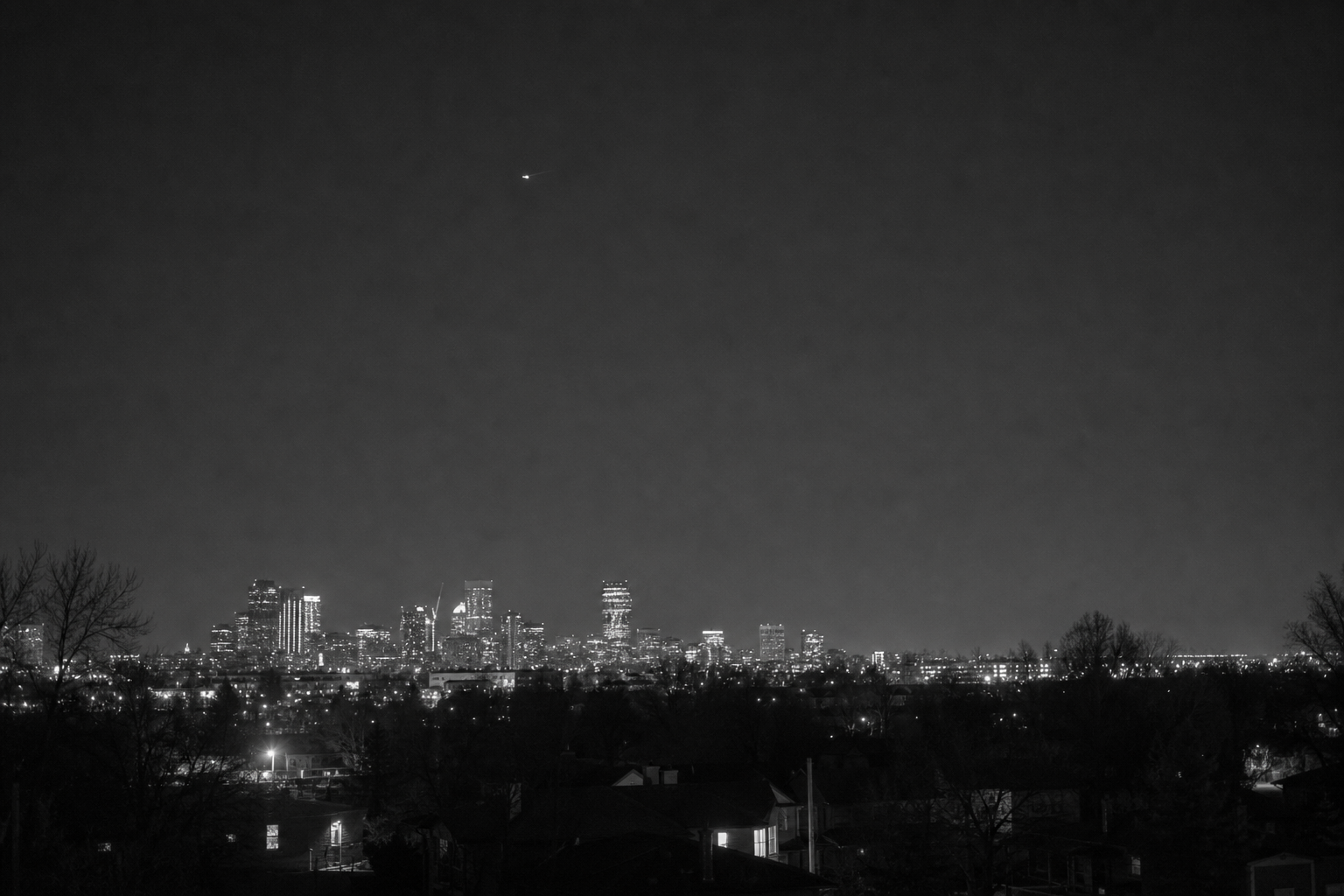 Ambiguous Light Over Denver