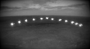 FLIR view of 11 objects
