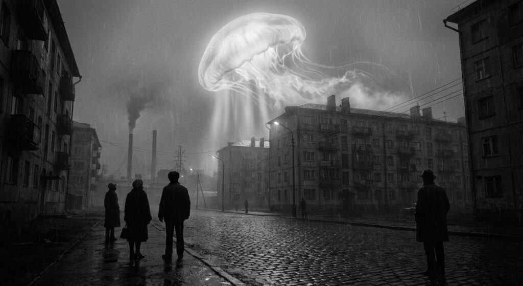 Jellyfish UFO Over Petrozavodsk