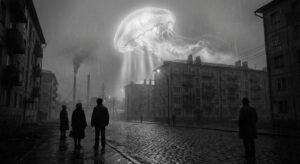 Jellyfish UFO Over Petrozavodsk