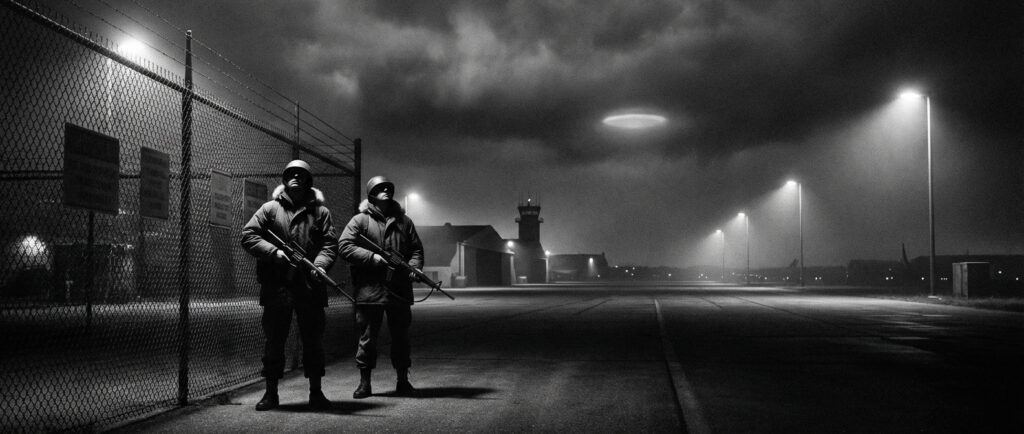 SAC Night Incursion Over Base