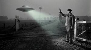 Railway beam encounter, 1954