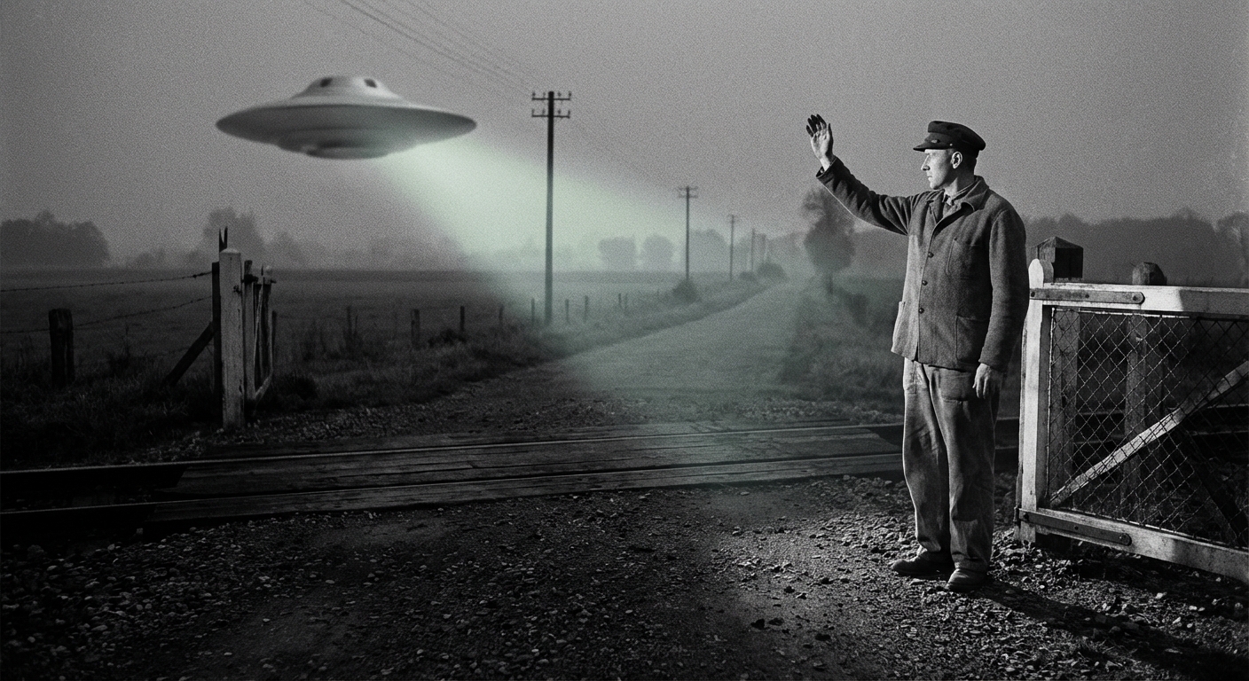 Railway beam encounter, 1954