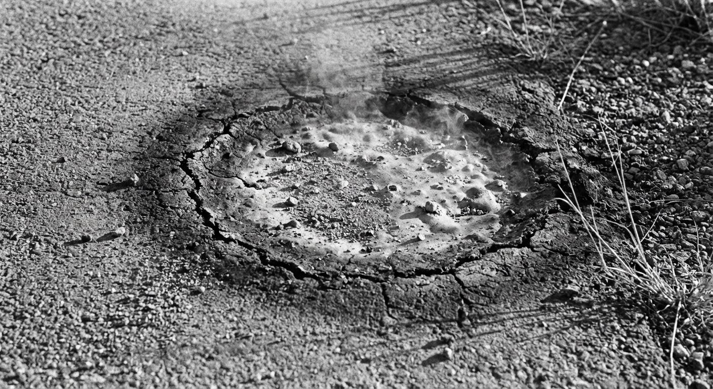 Unexplained Burn Mark Close-Up