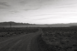 Nevada Desert Near Groom Lake
