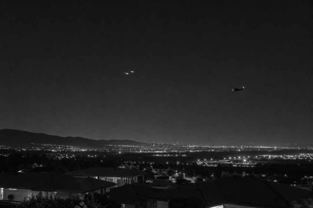 Night lights over Kapolei