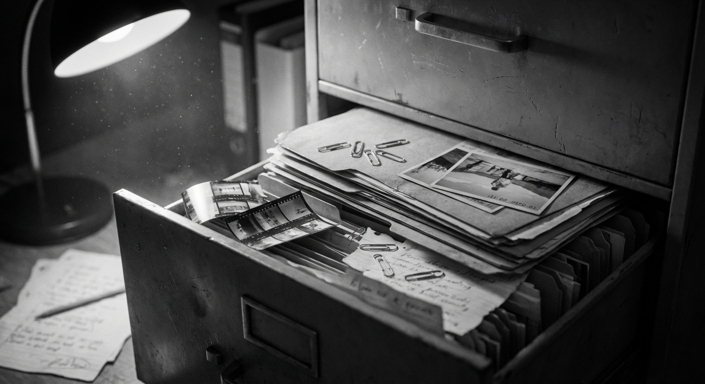 Archive drawer of UAP reports