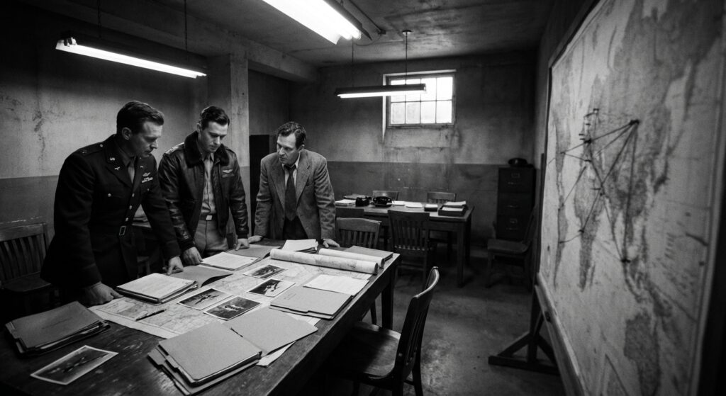 Pentagon briefing, 1947