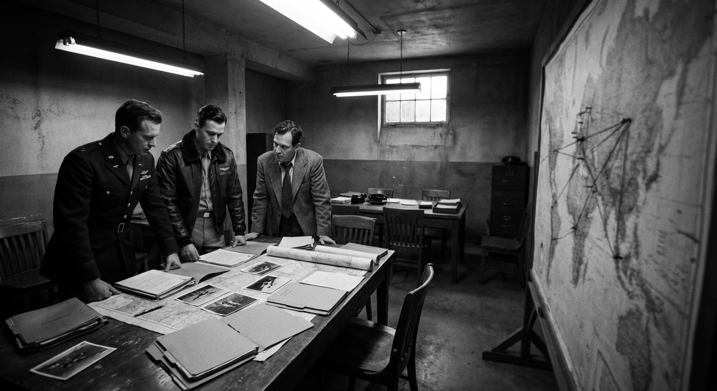 Pentagon briefing, 1947