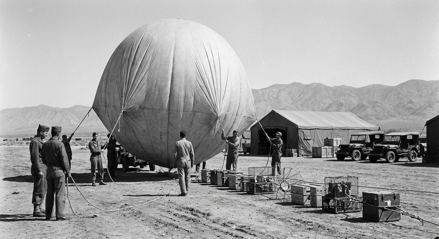 Project Mogul balloon rig