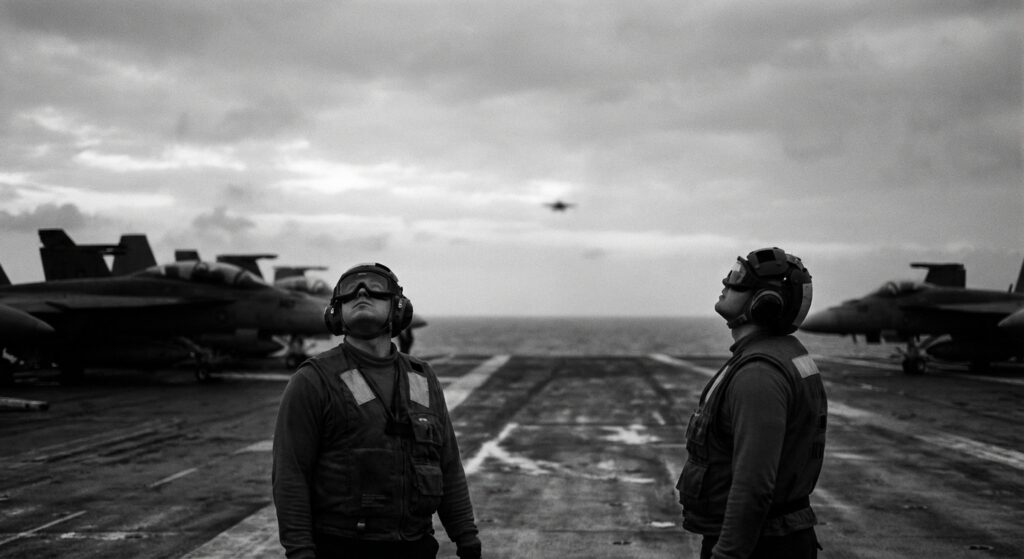 Carrier Deck UAP Sighting