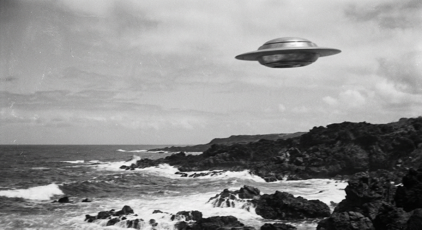 Saturn-Shaped Craft Over Trindade