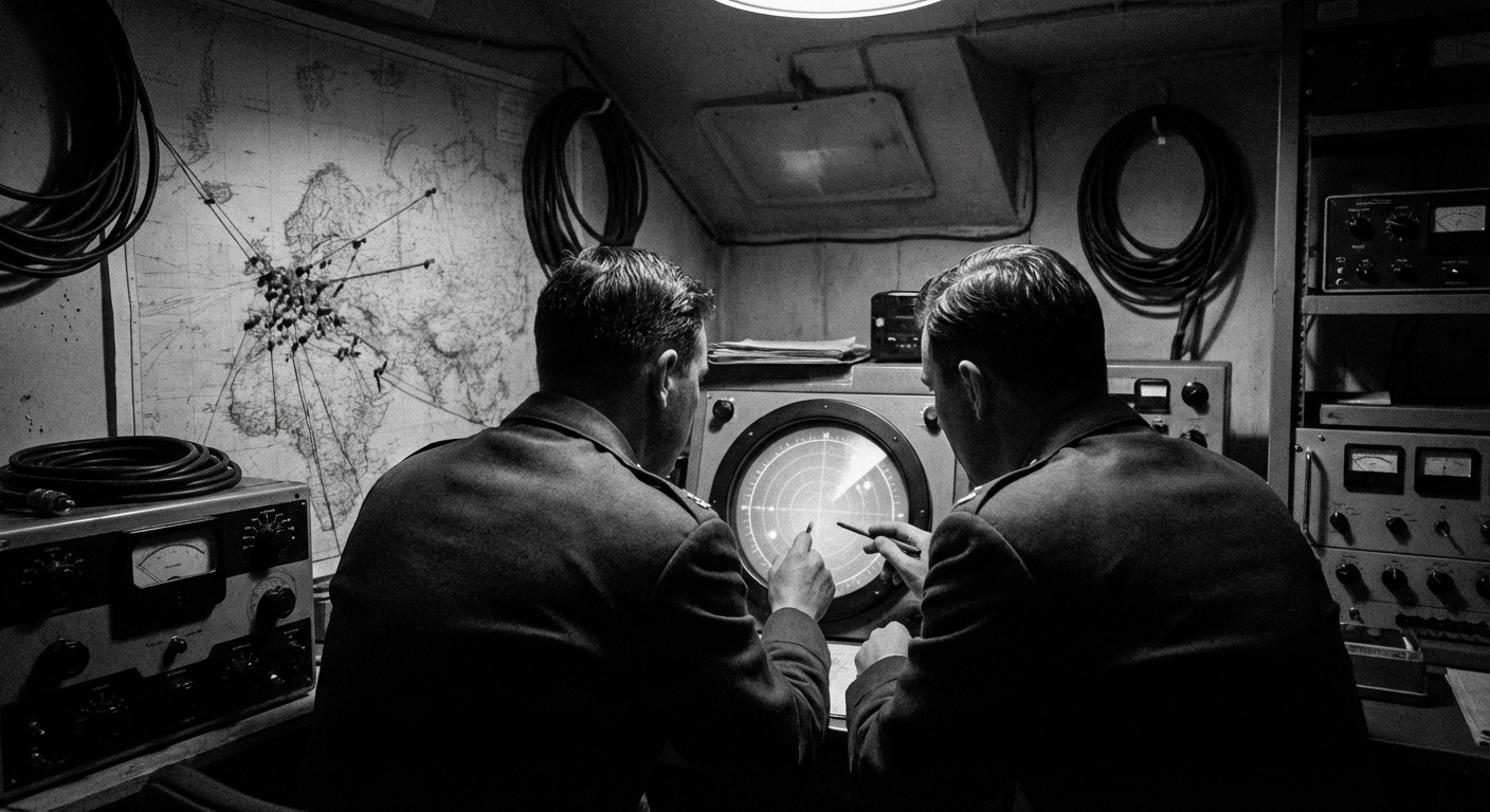 Cold War radar room tension