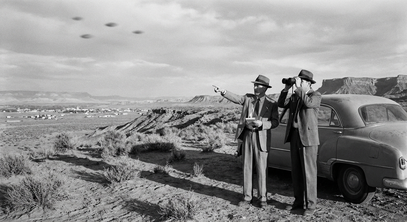 Investigators scanning the sky