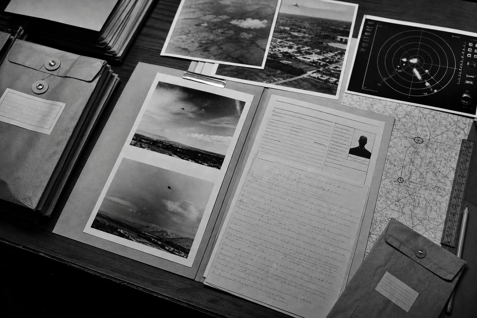 Evidence Compared in a Case File