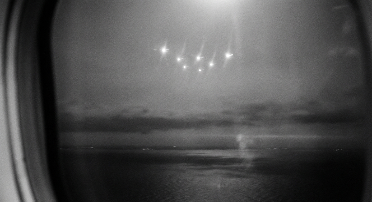 Chesapeake Bay night sky formation