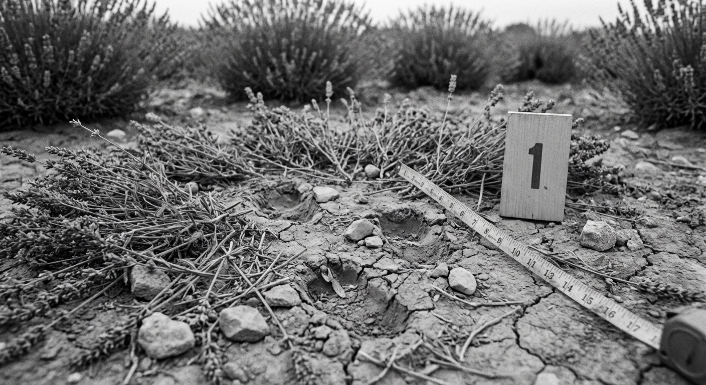 Physical traces in the soil