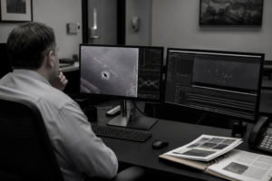 Analyst Reviewing an Unresolved Sensor Record