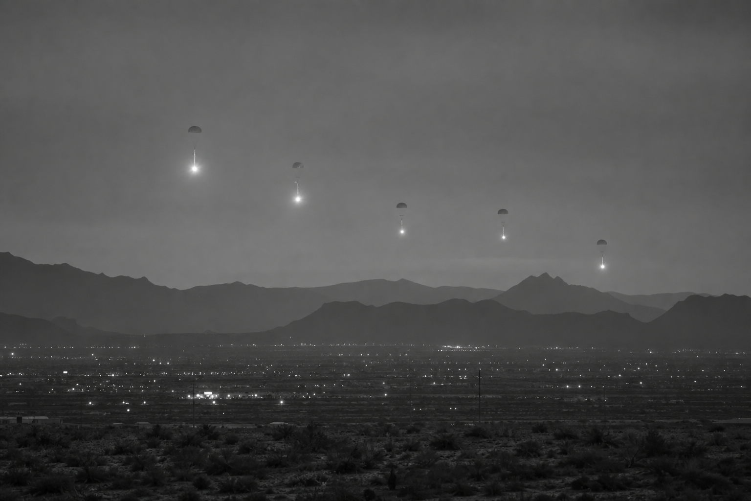Distant Training Flares