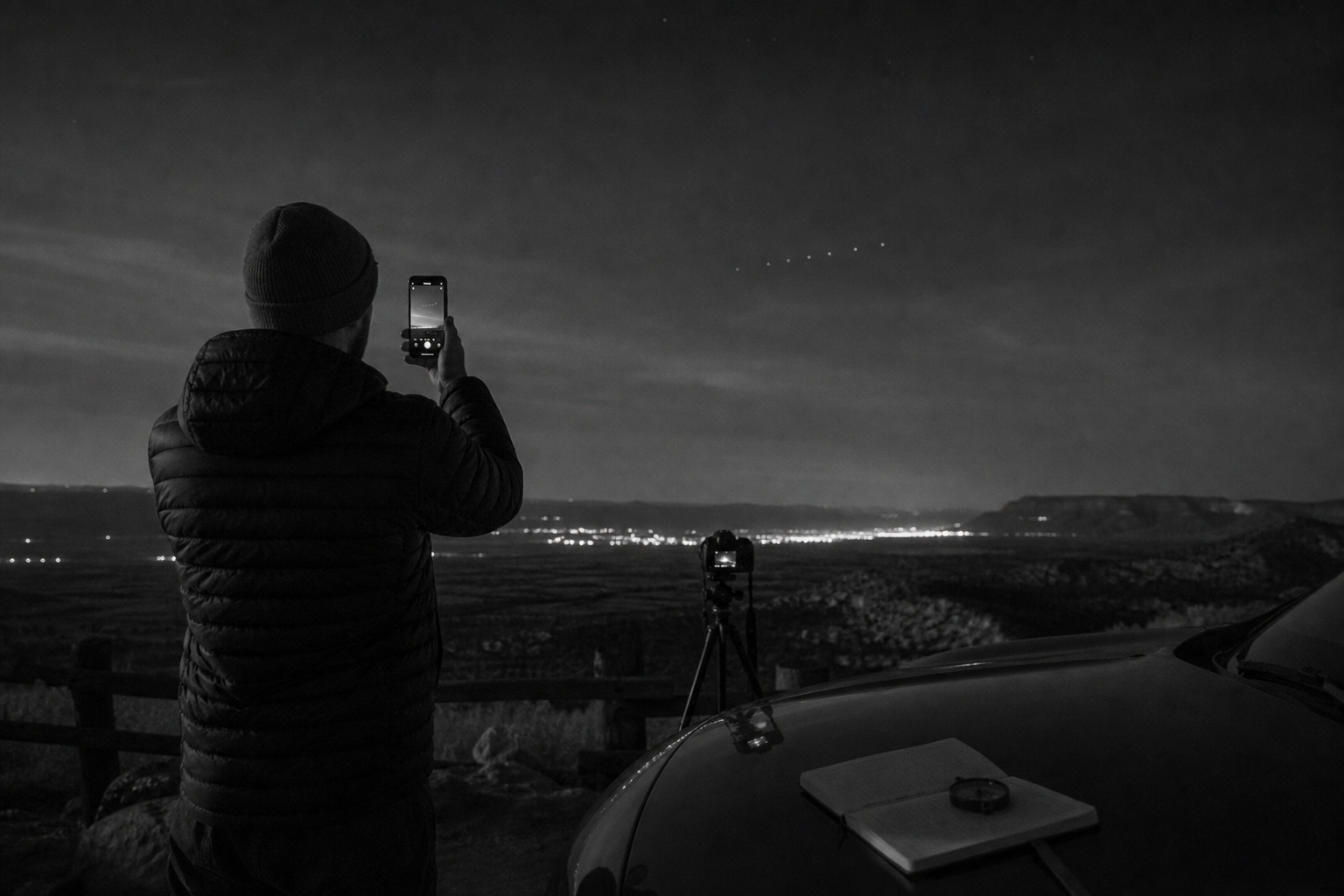 Documenting a sky observation