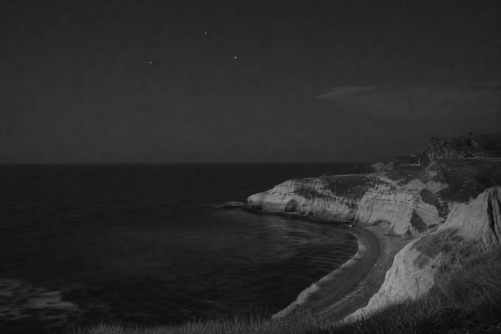 Three Lights Above La Jolla Cove