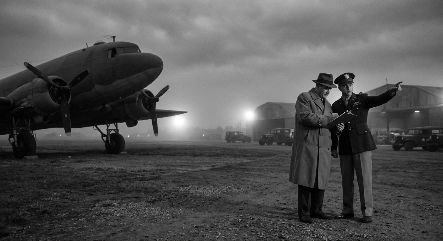Field investigation at an airfield